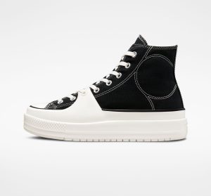 Converse Chuck Taylor All Star Construct Zwart/vintage White/egret