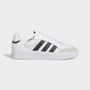 adidas Tyshawn Low Cloud White / Core Black / Gold Metallic (HQ2003)
