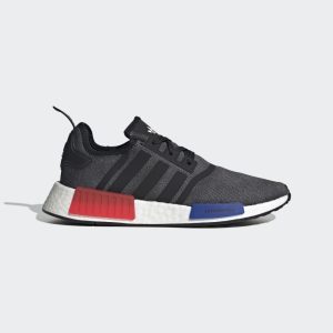 adidas NMD_R1 Core Black / Semi Lucid Blue / Glory Red (HQ4452)
