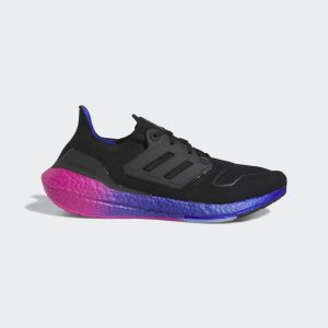 adidas Ultraboost 22 Core Black / Core Black / Lucid Blue (HQ8593)