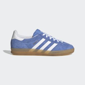 adidas Gazelle Indoor Blue Fusion / Cloud White / Gold Metallic (HQ8717)
