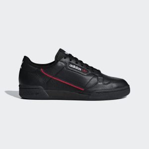 adidas Continental 80 Core Black / Scarlet / Collegiate Navy (G27707)