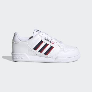 adidas Continental 80 Stripes Cloud White / Collegiate Navy / Vivid Red (S42611)