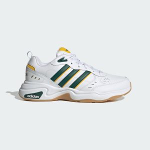 adidas Strutter Cloud White / Collegiate Green / Bold Gold (IG7825)