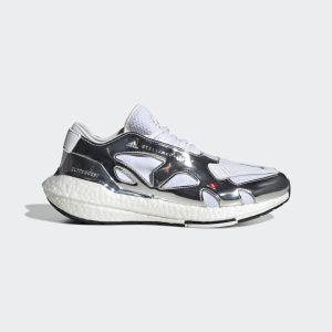 adidas adidas by Stella McCartney UltraBOOST 22 Silver Metallic / Cloud White / Core Black (GW8129)