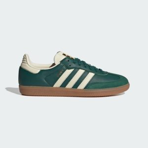 adidas Samba OG Collegiate Green / Cream White / Gold Metallic (IE0872)