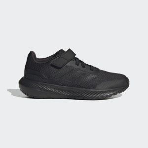adidas RunFalcon 3.0 met Elastische Veters en Klittenband Core Black / Core Black / Core Black (HP5869)