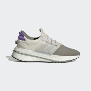 adidas X_PLRBOOST Silver Pebble / Aluminium / Purple Rush (HP3129)