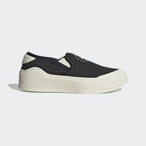 adidas adidas by Stella McCartney Court Slip-On Core Black / Off White / Cloud White (HP2772)
