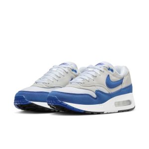 Nike Air Max 1 ’86 Premium White/Light Neutral Grey/Black/Royal Blue (DO9844-101)