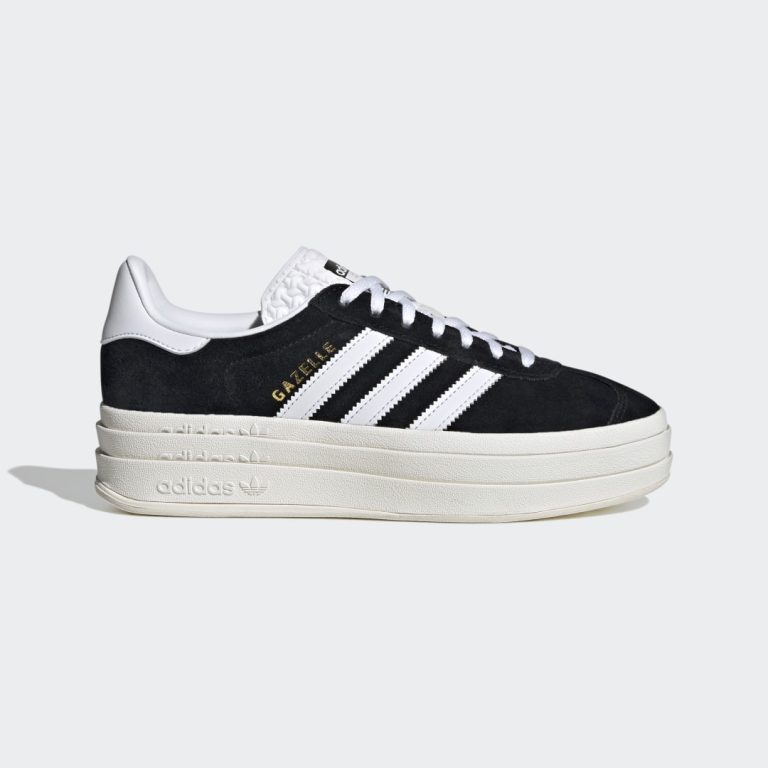 adidas Gazelle Bold “Core Black”: vertrouwd zwart-wit, extra hoogte