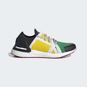 adidas adidas by Stella McCartney Ultraboost 20 Shoes Green / Yellow / Cloud White (GX1568)