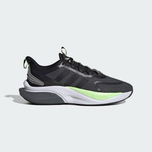 adidas Alphabounce+ Bounce Grey Six / Core Black / Green Spark (IG3584)
