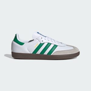 adidas Samba OG White / Green / Gum 5 (IG1024)