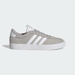 adidas VL Court 3.0 Grey Two / Cloud White / Silver Metallic (ID6280)