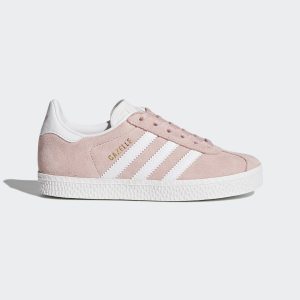 adidas Gazelle Icey Pink / Cloud White / Gold Metallic (BY9548)