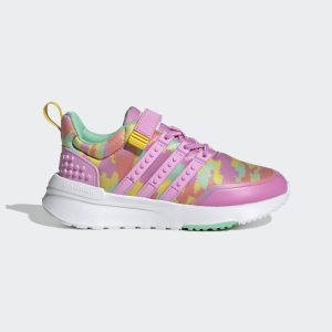 adidas adidas x LEGO® Racer TR21 met Elastische Veters en Klittenband Bliss Orchid / Bliss Orchid / Eqt Yellow (HQ1326)