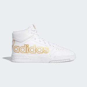 adidas Drop Step XL Shoes Cloud White / Cloud White / Gold Metallic (FV4874)