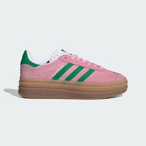 adidas Gazelle Bold True Pink / Green / Cloud White (IE0420)