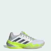 Adidas Barricade 13 Clay Tennisschoenen Cloud White / Iron Metallic / Lucid Lemon (IH2963)