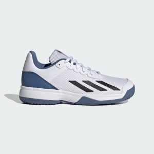 Adidas Courtflash Tennis Cloud White / Core Black / Crew Blue (IG9536)