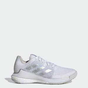 Adidas Crazyflight Volleybalschoenen Cloud White / Silver Metallic / Grey One (IG3970)