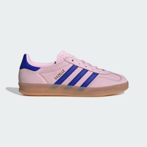Adidas Gazelle Indoor Clear Pink / Lucid Blue / Gum (JI1371)