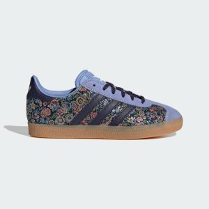 Adidas Gazelle x Liberty London Kids Blue / multicolor / Gum (JH5207)