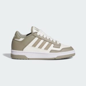 Adidas Rapid Court Low Silver Pebble / Cloud White / Cloud White (JR0165)