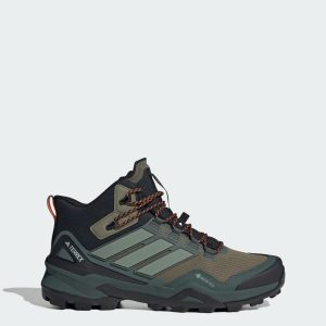 Adidas Terrex Skychaser Mid GORE-TEX Hiking Olive Strata / Silver Green / Core Black (IH2804)