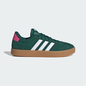 Adidas VL Court 3.0 Collegiate Green / Cloud White / Pulse Magenta (JP7538)
