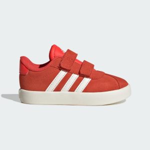 Adidas VL Court 3.0 Bright Red / Core White / Off White (JH6307)