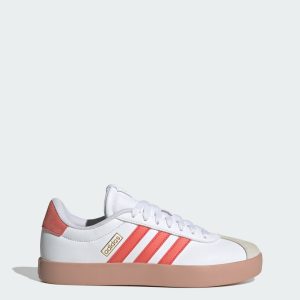 Adidas VL Court 3.0 Cloud White / Preloved Scarlet / Gold Metallic (JP5346)