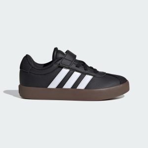 Adidas VL Court 3.0 Skateboardschoenen Kids Core Black / Cloud White / Core Black (ID9154)