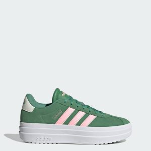 Adidas VL Court Bold Preloved Green / Pink Spark / Ivory (IH0365)