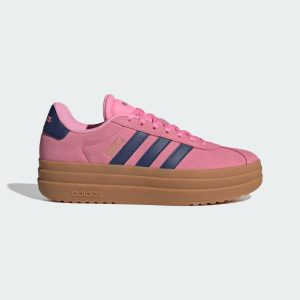 Adidas VL Court Bold Bliss Pink / Dark Blue / Gold Metallic (JI1789)