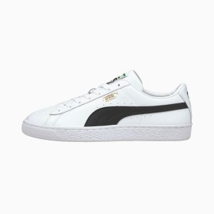Puma Basket Classic XXI Wit/Zwart (374923-02)