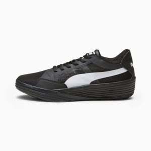 Puma Clyde All-Pro Team basketbalschoenen Wit/Zwart (195509-07)