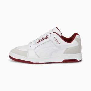 Puma Slipstream Lo Retro Wit/Rood (384692-06)