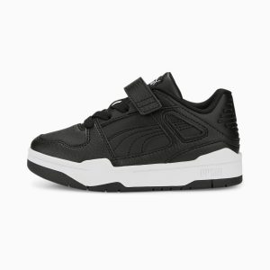 Puma Slipstream leren met alternatieve sluiting Wit/Zwart (387827-03)