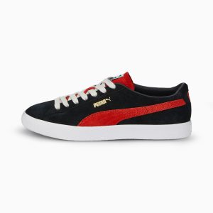 Puma Suede VTG Teams Rood/Blauw/Zwart (386581-02)