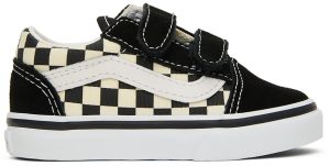 Vans Baby Black & White Checkerboard Old Skool Sneakers (VN0A38JNP0S1)