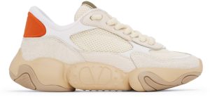 Valentino Garavani Beige Bubbleback Sneakers (XW2S0DY8KNZ)