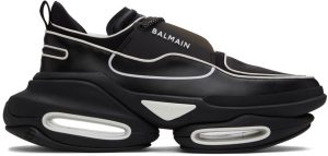 Balmain Black B-Bold Sneakers (XM0VI277TNCF)