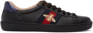 Gucci White Bee New Ace Sneakers (429446 02JP0)
