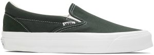 Vans Green Asdum Edition OG Classic Slip-On Sneakers (VN0A32QN72C)