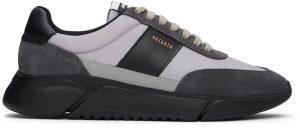 Axel Arigato Grey & Black Genesis Vintage Sneakers (35049)