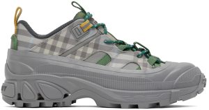 Burberry Grey Arthur Low-Top Sneakers (8050940)