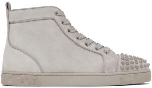 Christian Louboutin Lou Spikes Orlato High-Top Sneakers (1170725)