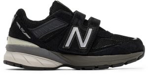 New Balance Kids Black 990v5 Little Kids Sneakers (PV990BK5)